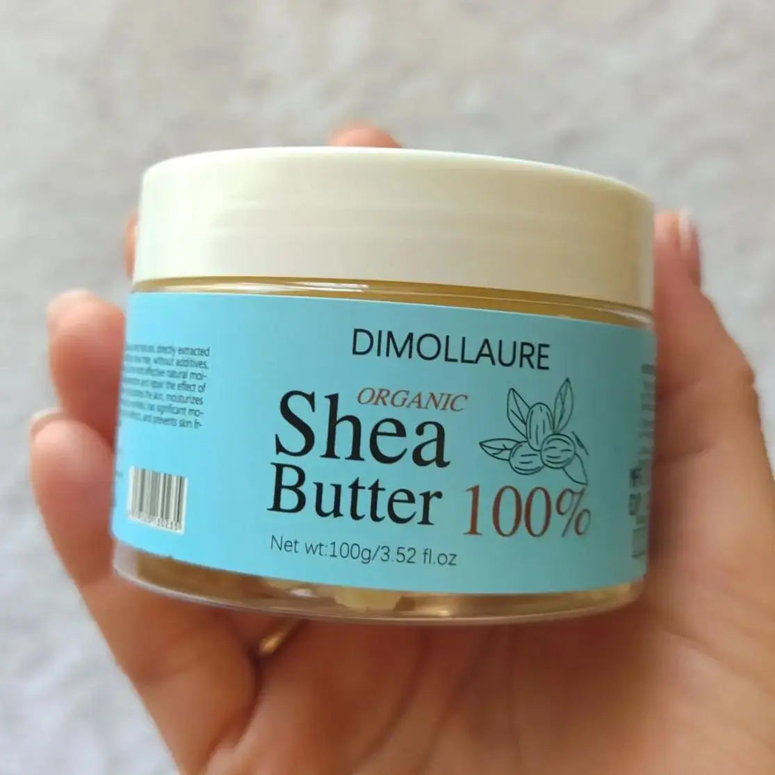 Dimollaure Shea Butter Oil Organic Unrefined 100g, Moisturizing Nourishing Softening Body Oil Skin Streaming Products - Moyo Elikia