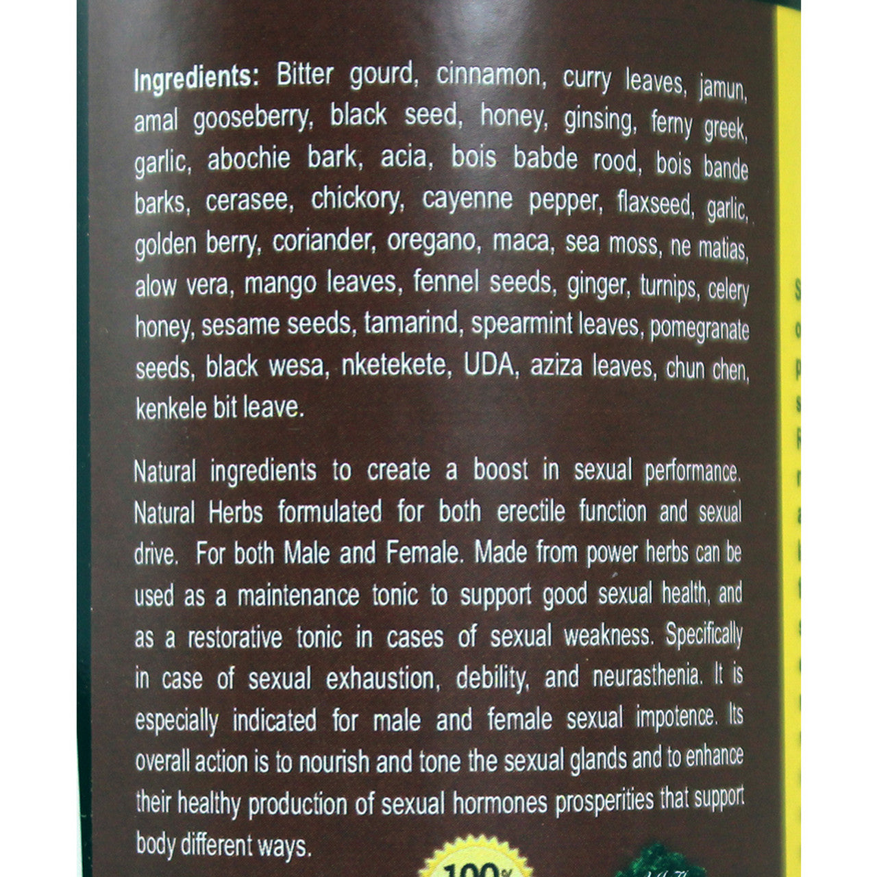 Natural Men Tonic - 8 oz. - Moyo Elikia