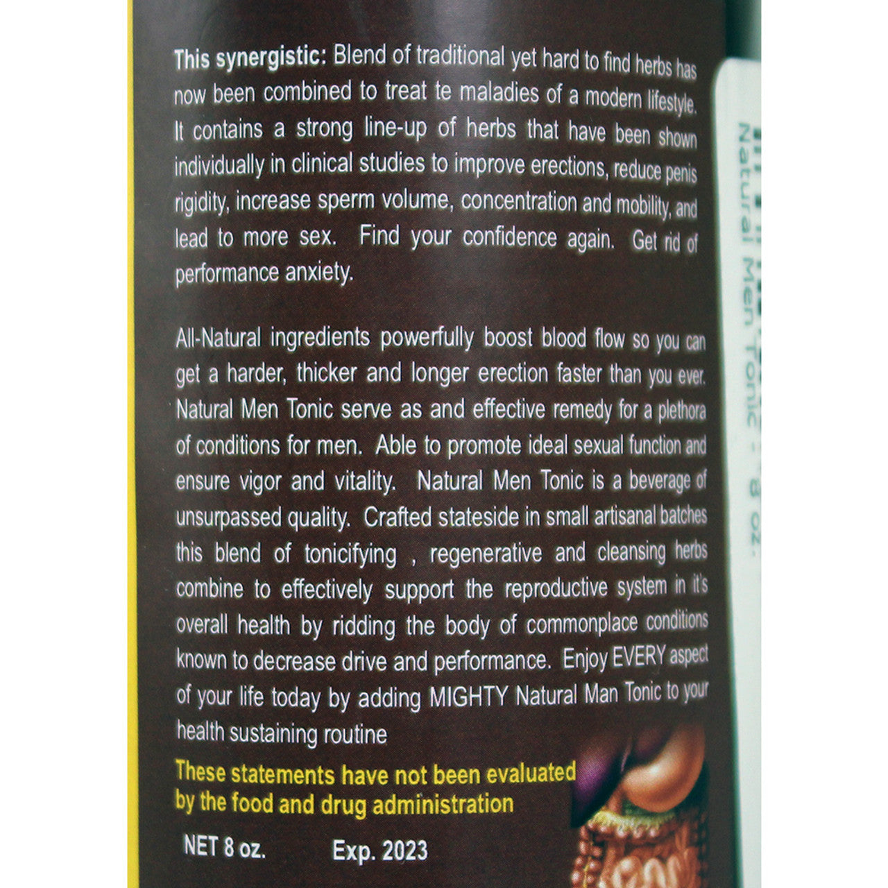 Natural Men Tonic - 8 oz. - Moyo Elikia