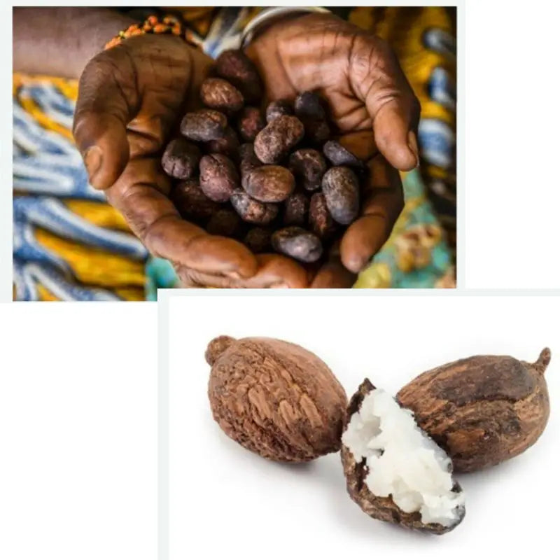 100g CHUMOLEE Natural Organic Unrefined Shea Butter Raw Plant Essential Oil Nourishing Skin Care Cosmetics Raw Body Cream - Moyo Elikia