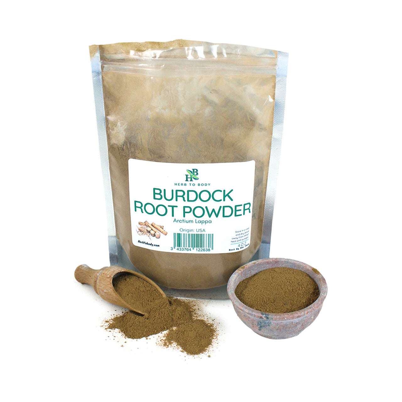 Burdock Root Powder - 4 oz. - Moyo Elikia