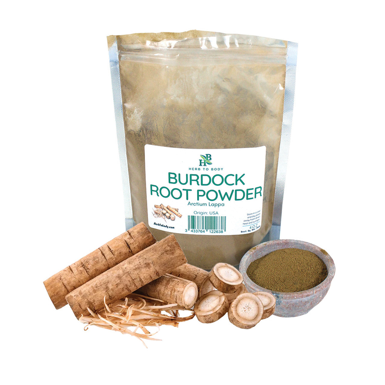 Burdock Root Powder - 4 oz. - Moyo Elikia