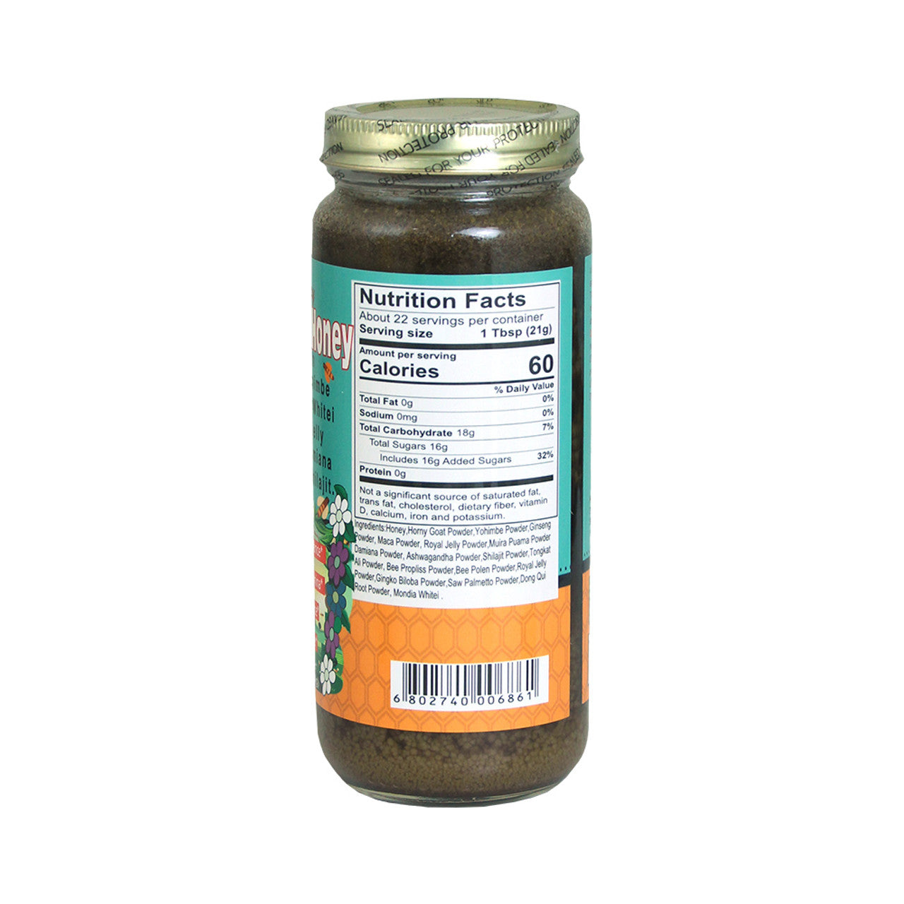 Tongkat Ali His Honey Herbal Enhancement - 16 oz. - Moyo Elikia