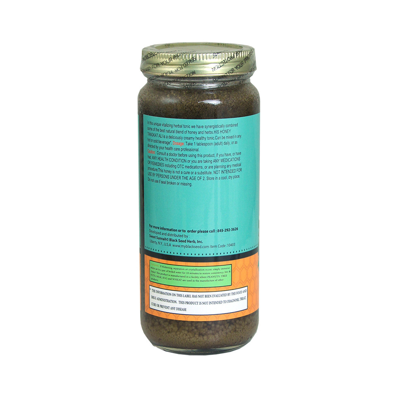 Tongkat Ali His Honey Herbal Enhancement - 16 oz. - Moyo Elikia