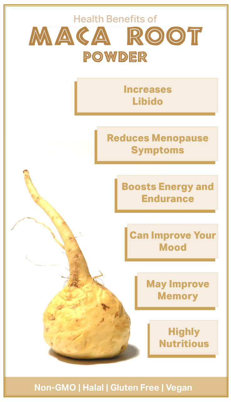 Organic Maca Root Powder – 5 oz. - Moyo Elikia