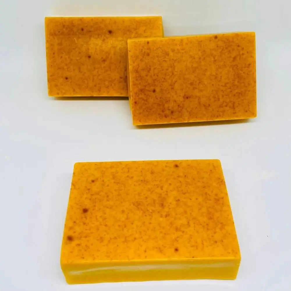 body soap bar Brightening Lemon Turmeric Soap Body Cleaning Lightening Dark Underarm Leg Body Cleansers Brightening Face Soap - Moyo Elikia