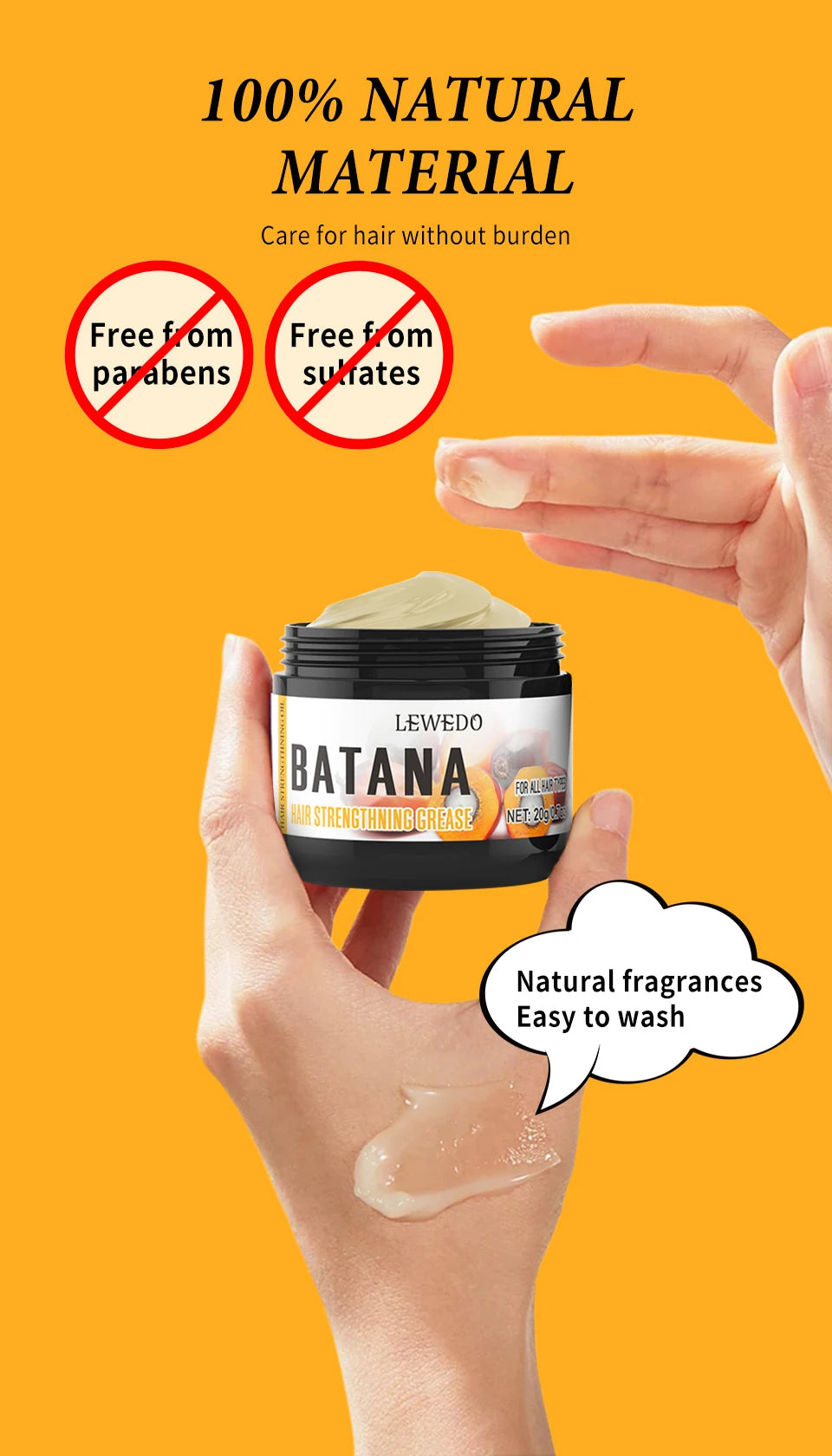 Fast Hair Growth Oil Africa Crazy Traction Alopecia batana Hair Mask Anti Hair Break Hair Strengthener Hair Loss Treatment Spray - Moyo Elikia