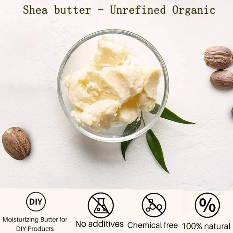 Dimollaure Shea Butter Oil Organic Unrefined 100g, Moisturizing Nourishing Softening Body Oil Skin Streaming Products - Moyo Elikia