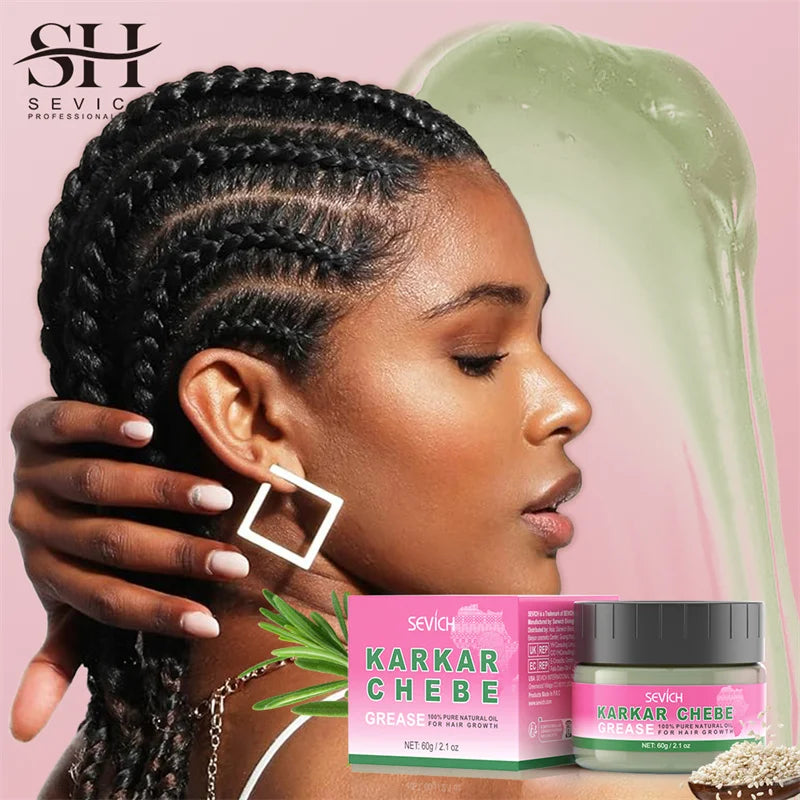100% Pure Natural Karkar Chebe Oil Batana Butter Hair Growth Oil Rosemary Repair Damaged Hair Treatment Oil Anti-Hair Loss Care - Moyo Elikia