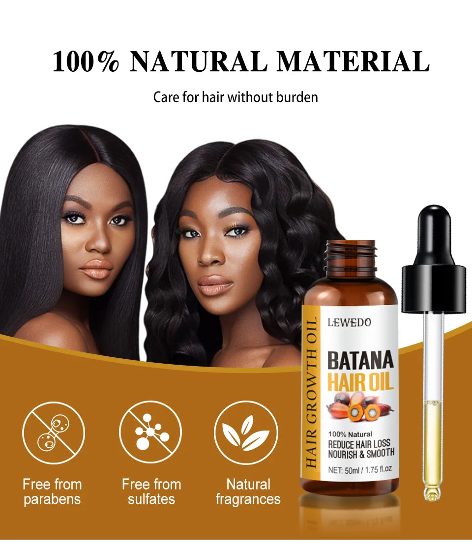Fast Hair Growth Oil Africa Crazy Traction Alopecia batana Hair Mask Anti Hair Break Hair Strengthener Hair Loss Treatment Spray - Moyo Elikia
