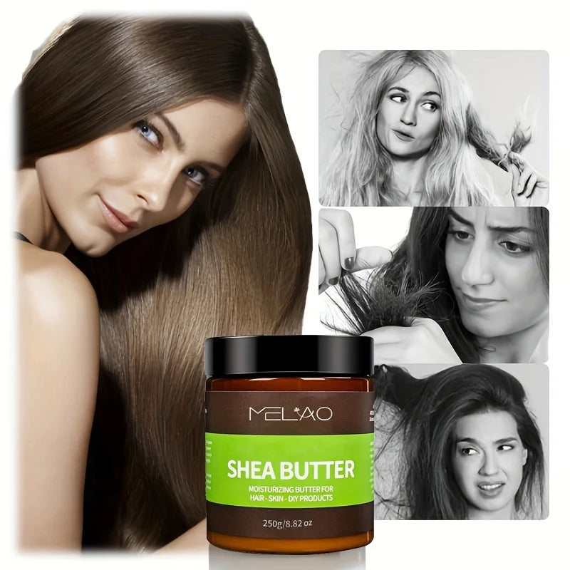 MELAO Organic Shea Butter for Body & Face Organic , 100% Raw & Unrefined to Soften, Smooth & Boost Radiance - Moyo Elikia