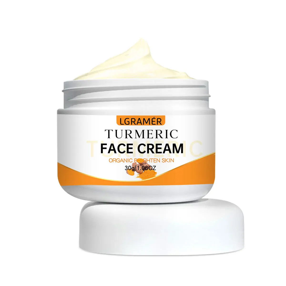 Turmeric Whitening Face Cream Wrinkle Removal Lighten Fine Lines Makes Skin Look More Youthful Birghten Moisturize Facial Care - Moyo Elikia