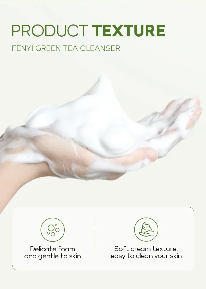 Vitamin C Facial Cleanser Skin Deep Cleansing Moisturizing Blackhead Removal skincare Face Wash Foam Face Cleanser Skin Care - Moyo Elikia