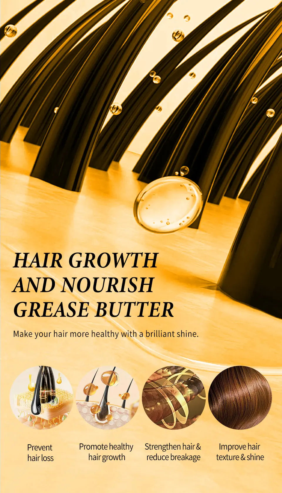 Fast Hair Growth Oil Africa Crazy Traction Alopecia batana Hair Mask Anti Hair Break Hair Strengthener Hair Loss Treatment Spray - Moyo Elikia