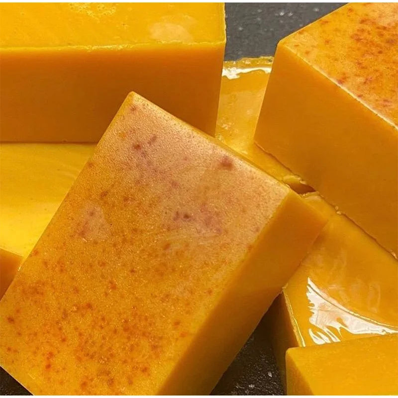 Turmeric Body Care Soap Soap Clean And Removing Skin Grease Control Oil Intake Prevent Dry Skin Toilet Soap Body Care Products - Moyo Elikia
