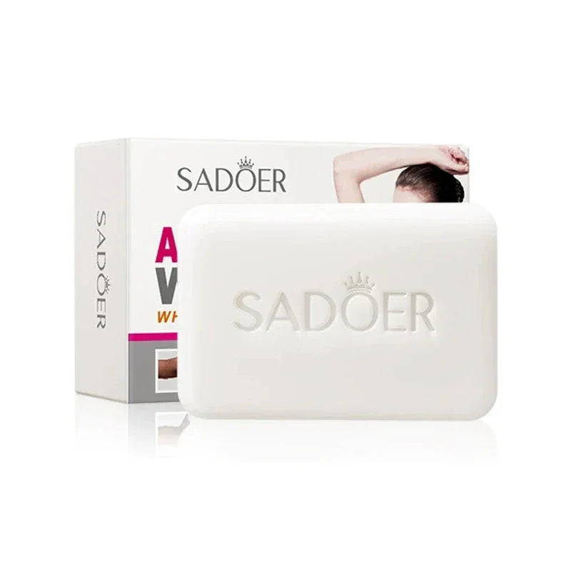 1/2/3pcs SADOER Arbutin Facial Soap Moisturizing Skin WhiteningDeep Cleansing Body Face Wash Foam Facial Cleanser Handmade Soap - Moyo Elikia