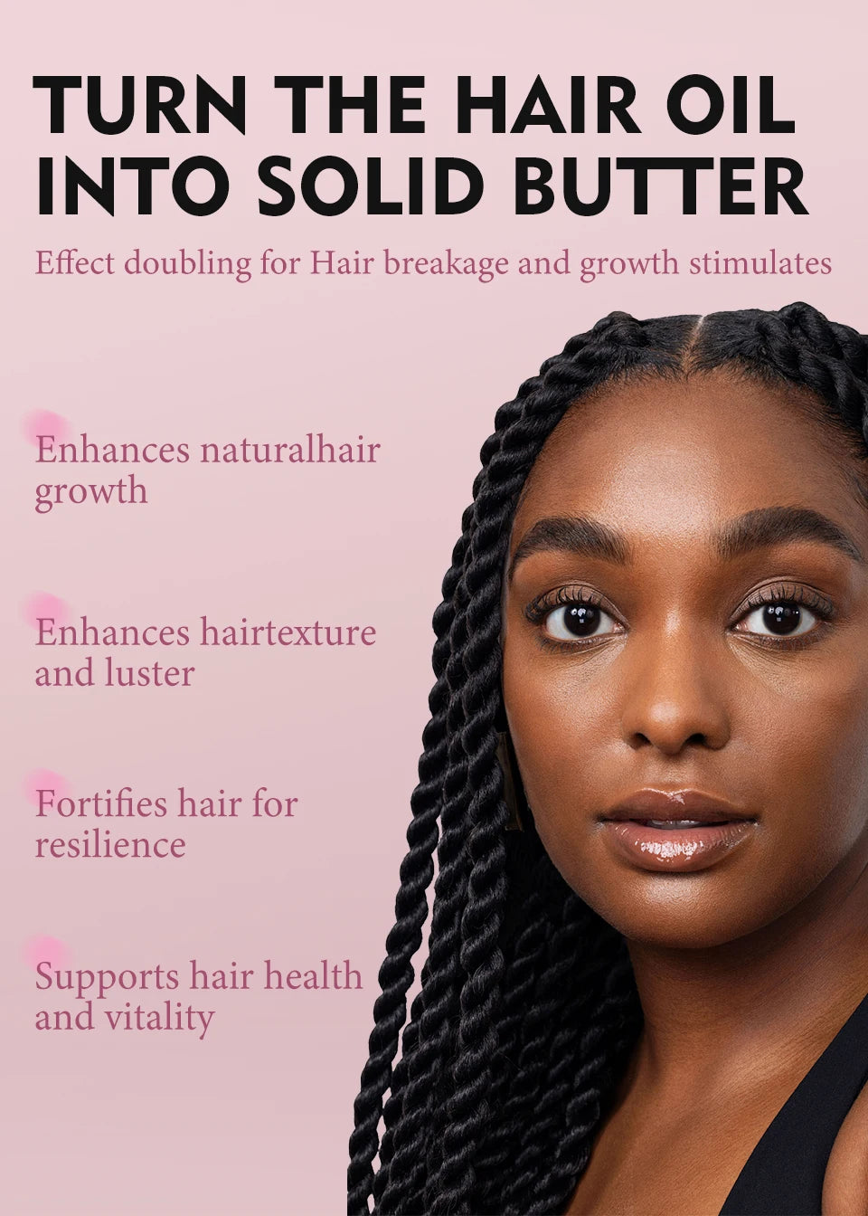 100% Pure Natural Karkar Chebe Oil Batana Butter Hair Growth Oil Rosemary Repair Damaged Hair Treatment Oil Anti-Hair Loss Care - Moyo Elikia