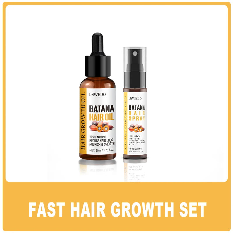 Fast Hair Growth Oil Africa Crazy Traction Alopecia batana Hair Mask Anti Hair Break Hair Strengthener Hair Loss Treatment Spray - Moyo Elikia