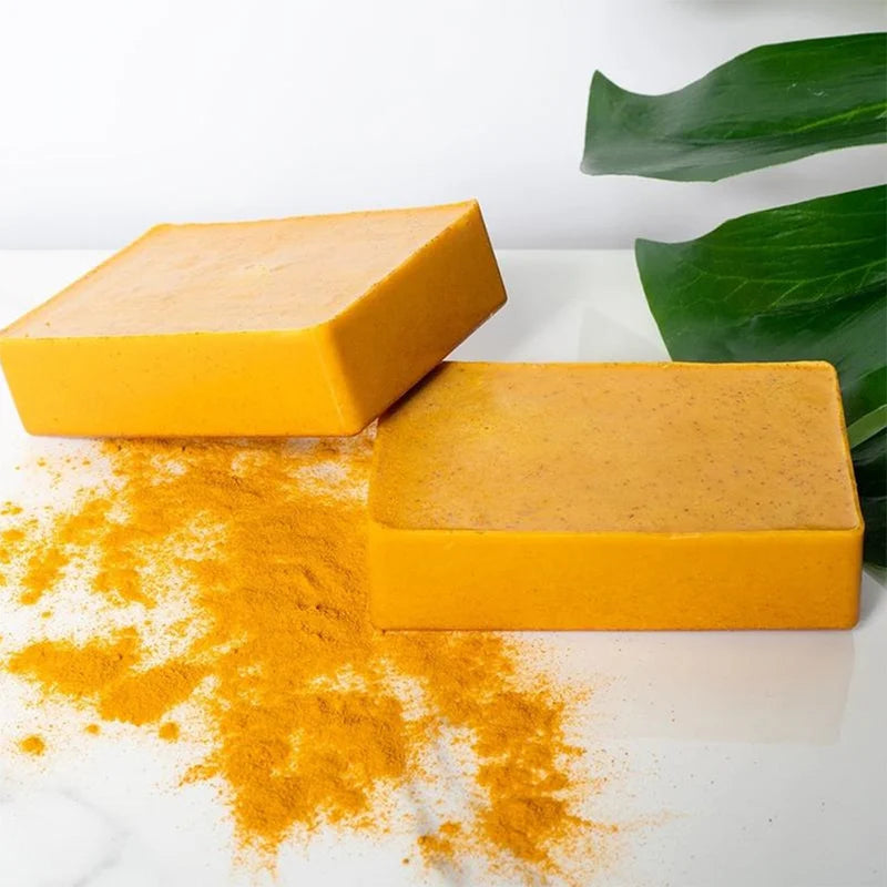 Turmeric Body Care Soap Soap Clean And Removing Skin Grease Control Oil Intake Prevent Dry Skin Toilet Soap Body Care Products - Moyo Elikia