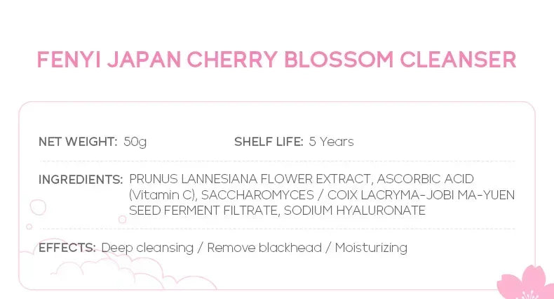 Vitamin C Facial Cleanser Skin Deep Cleansing Moisturizing Blackhead Removal skincare Face Wash Foam Face Cleanser Skin Care - Moyo Elikia