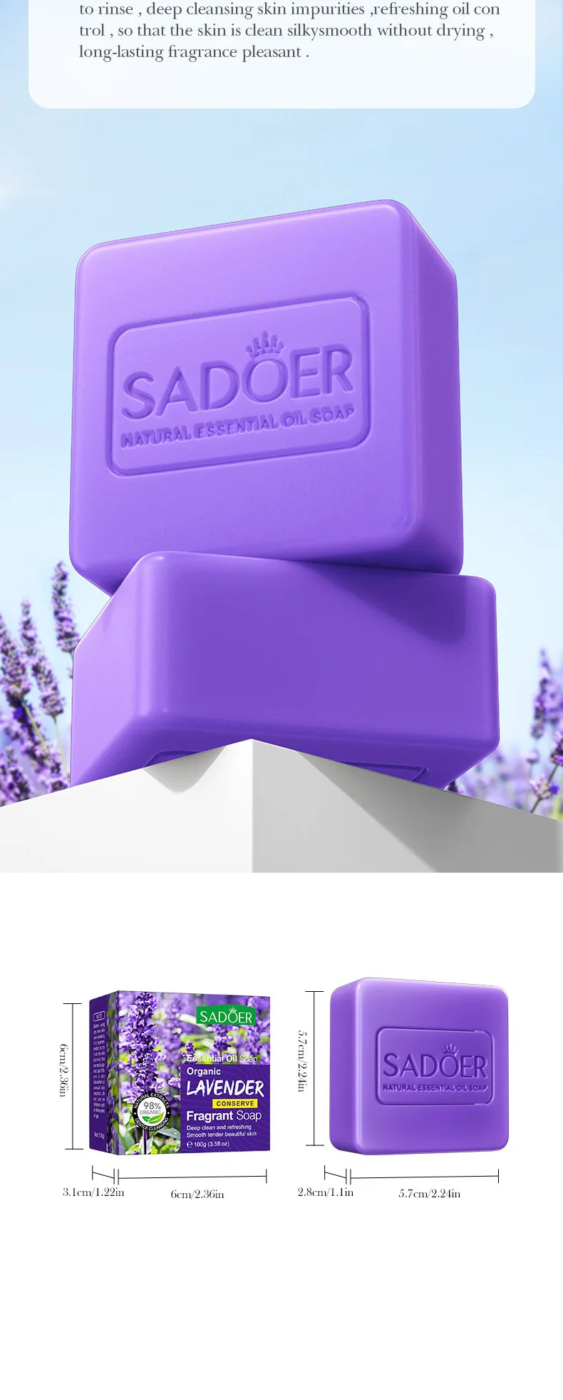 Lavender Essential Oil Soap Turmeric Kojic Acid Handmade Glutathione Skin Whitening Lightening Soaps African Black Sabonia Bar - Moyo Elikia