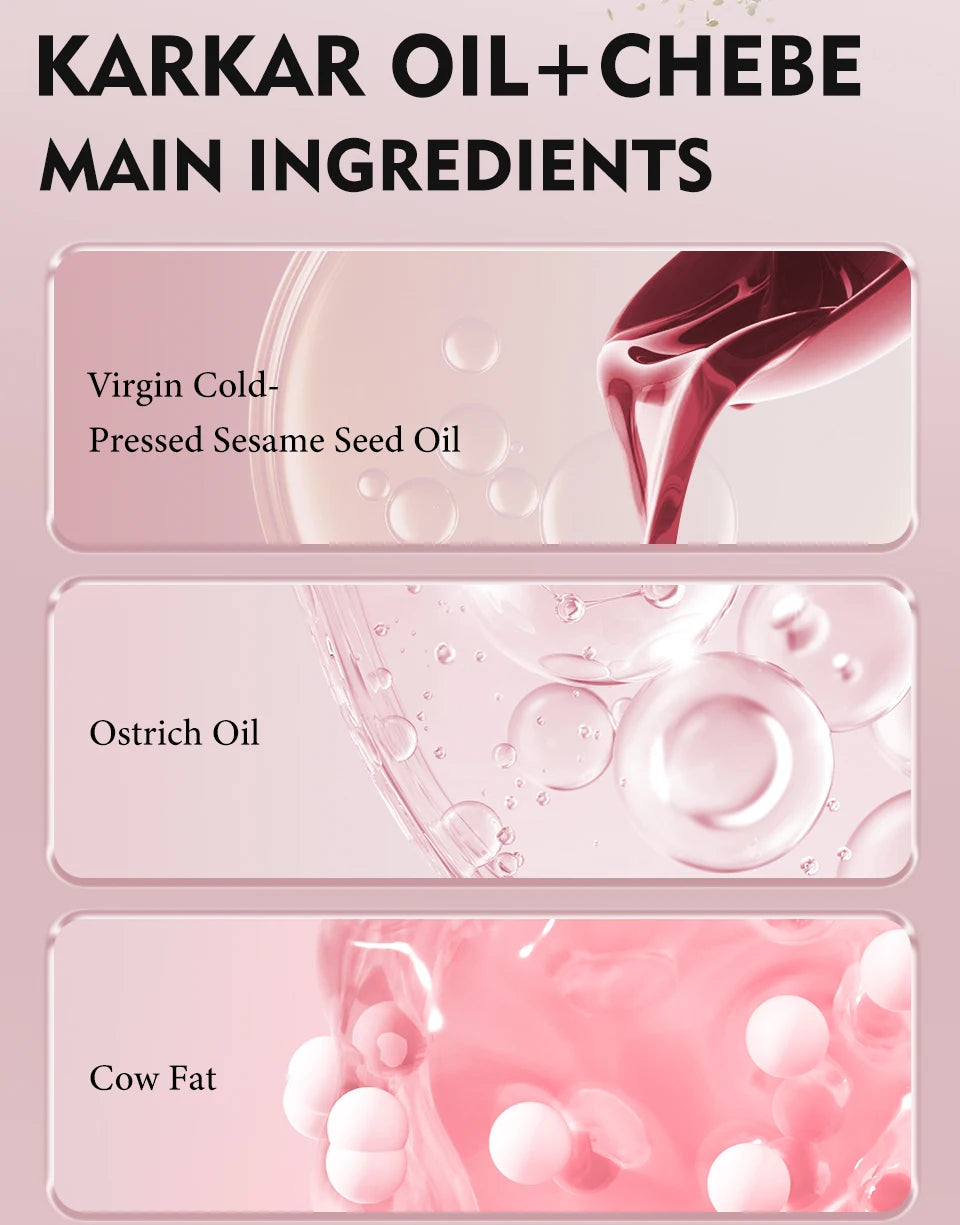 SEVICH Chebe Fast Hair Growth Oil And Scalp Massager Comb Tool Set Karkar Oil Scalp Hair Strengthening Serum Hair Growth Product - Moyo Elikia