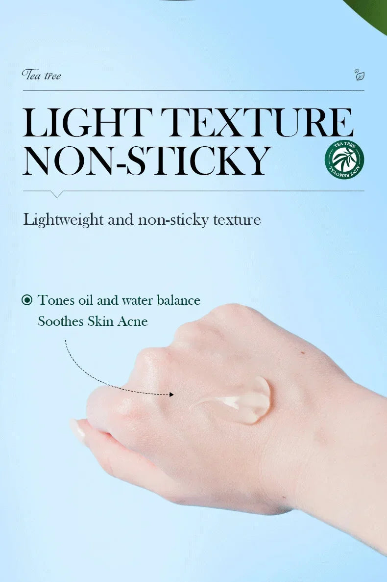 SADOER Tea Tree Acne Removing Cream Facial skincare Oil Control Face Gel Creams Hydrating Moisturizing Facial Cream Skin Care - Moyo Elikia