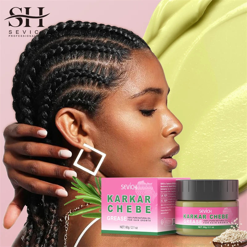 Chebe Fast Hair Growth Sevich Traction Alopecia Hair Karkar Oil Anti Hair Break Hair Strengthen Hair Loss Care Repair Damage - Moyo Elikia
