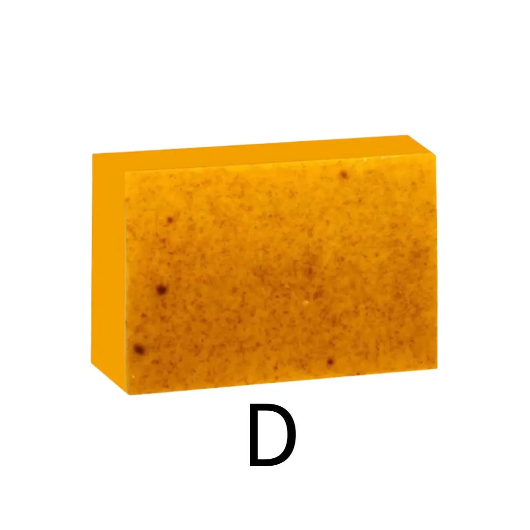 Turmeric Soap & Kojic Acid Soap Body And Facial Cleaning Handmade Soap For Dark Skin Glowing Even Skin Tone Tender Skin Care - Moyo Elikia