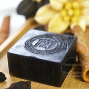 Tibetan Ancient Soap Black Soap Handmade Soap Face Clean Anti-Acne Remove Blackheads Chinese Herbal Soap with Cordyceps Sinensis - Moyo Elikia