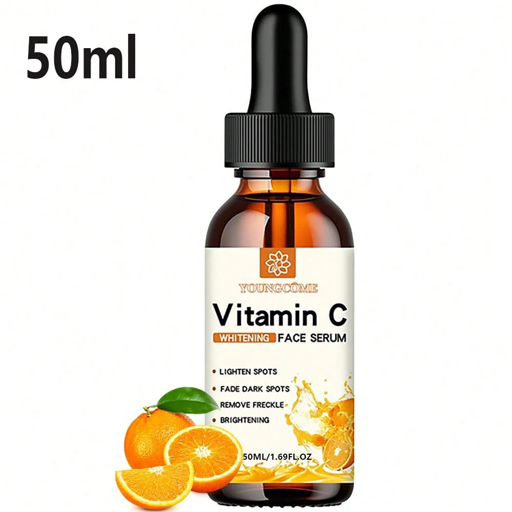 Vitamin C Facial Essence Contains Hyaluronic Acid Dark Spot Remover Moisturizing Repair Anti-aging Essence Facial Skin Care 30ml - Moyo Elikia