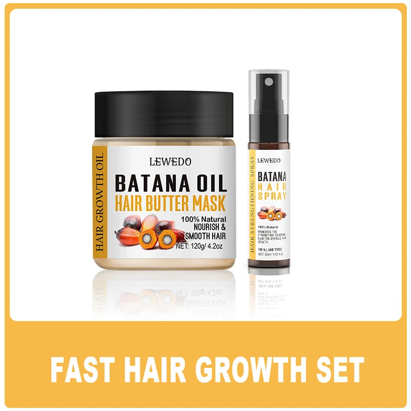 Fast Hair Growth Oil Africa Crazy Traction Alopecia batana Hair Mask Anti Hair Break Hair Strengthener Hair Loss Treatment Spray - Moyo Elikia
