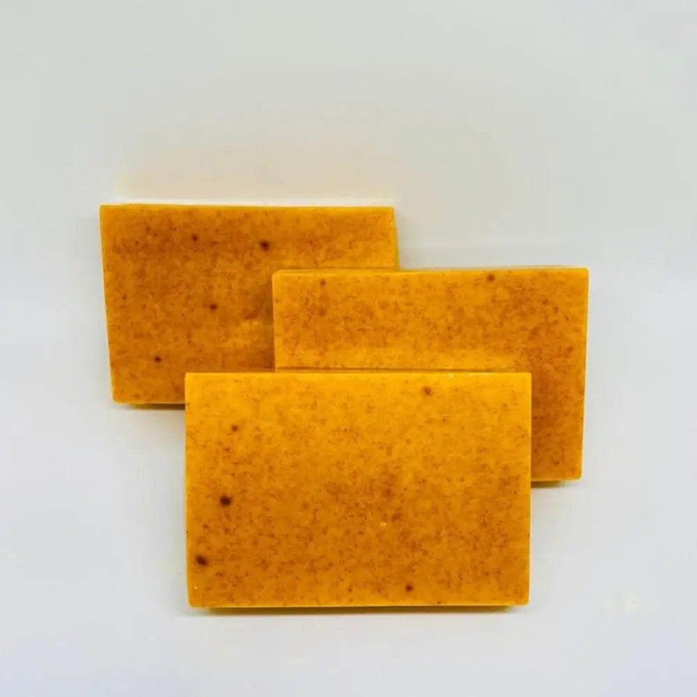 body soap bar Brightening Lemon Turmeric Soap Body Cleaning Lightening Dark Underarm Leg Body Cleansers Brightening Face Soap - Moyo Elikia